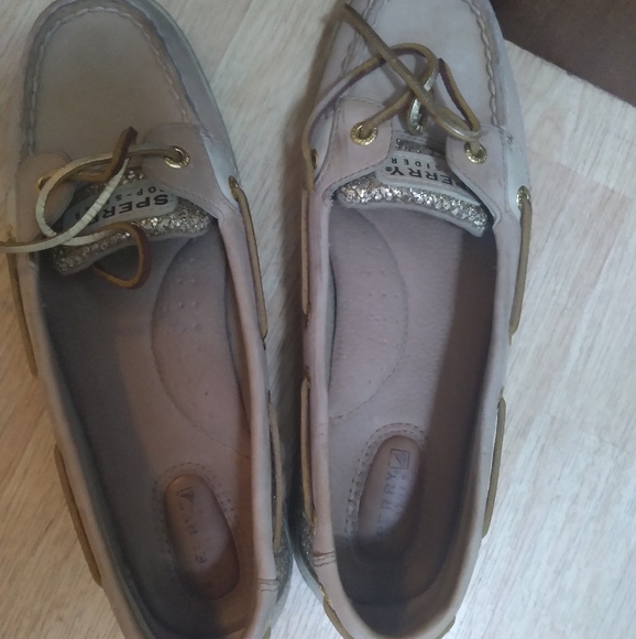 Sperry leather boat shoes size 8 1/2 - Picture 4 of 7
